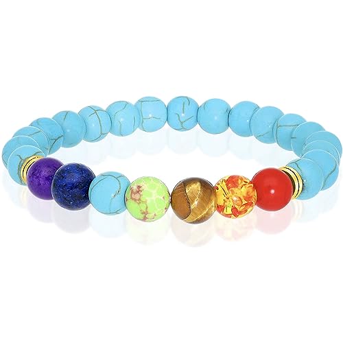GIOIAPURA Armband mit Perlen Uni Dosha Chakra Angebot Trendy Cod. DSH52, Hypoallergener Stahl GIOIAPURA Armband mit Perlen Uni Dosha Chakra Angebot Trendy Cod. DSH52, Hypoallergener Stahl von GIOIAPURA