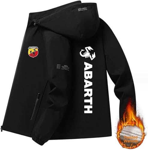 GIOPSQ Gepolsterte Jacken mit Kapuze für Herren/Damen Ab-a_rth Herbst-Winter abnehmbarer Hut Outdoor-Freizeit-Cardigan-Jacken locker/A/L von GIOPSQ