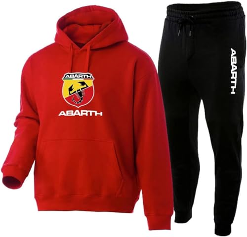 GIOPSQ Herren/Damen ABA_rth einfarbiger Baumwoll-Hoodie-Sweatshirt-Hosenanzug, klassische Sportbekleidung, lässige Jogging-Kleidung kapuze/B/M von GIOPSQ