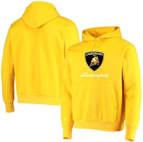 GIOPSQ Herren Hoodies La.mbor.ghi.NI Langarm-Sweatshirts Pullover Superweiche Pullover Solide Jacken jacke/D/3XL von GIOPSQ