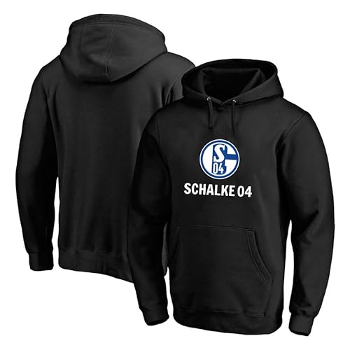 GIOPSQ Herren Hoodies Schalke 04 Langarm-Sweatshirts Pullover Superweiche Pullover Solide Jacken Sportanzug/A/XXL von GIOPSQ