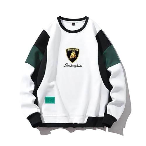 GIOPSQ Herren Sweatshirt Outdoor Lambo.RGhi.NI Frühling und Herbst Teen Sweatshirt Langarm Loose Hoodi﻿e Baumwolle/D/M von GIOPSQ