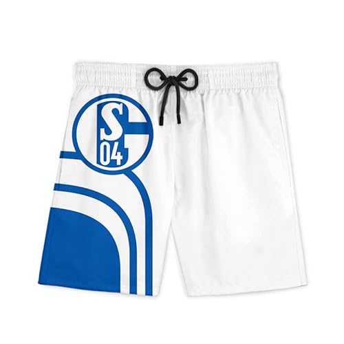 GIOPSQ Hoodies,Jacken,T-Shirt,Kurze Hose Strickjacke Dünn 3D Fc Schalke-04 Voll Drucken Pullover Männer&Damen Beiläufig Polyester Sweatshirt Draussen/E/M von GIOPSQ