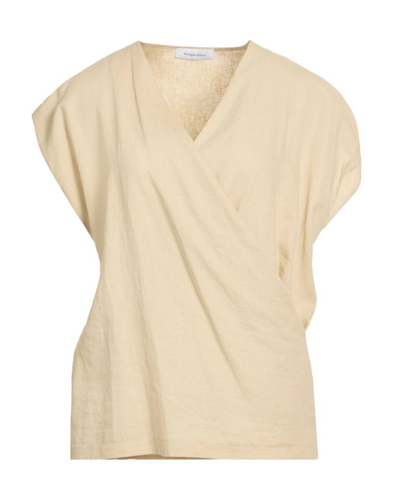 GIORGIA  & JOHNS Top Damen Beige von GIORGIA  & JOHNS