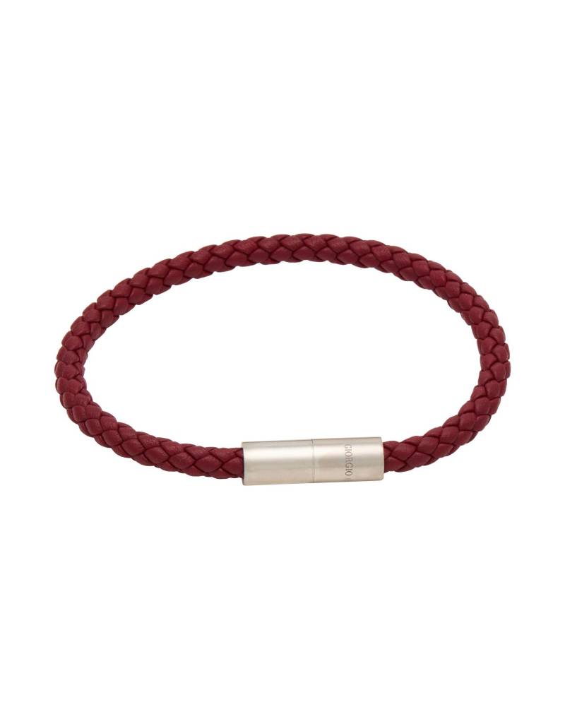 GIORGIO ARMANI Armband Herren Rot von GIORGIO ARMANI