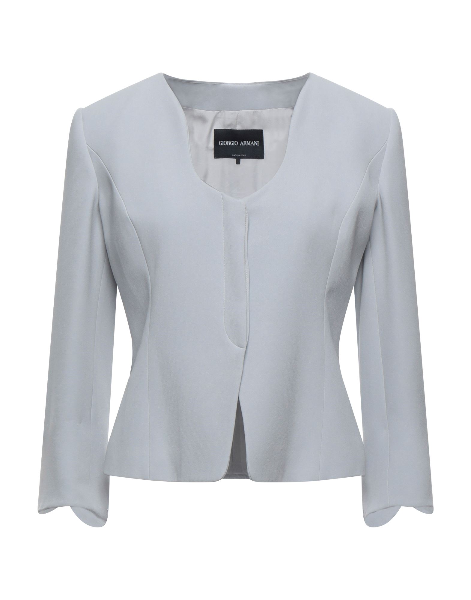 GIORGIO ARMANI Blazer Damen Hellgrau von GIORGIO ARMANI