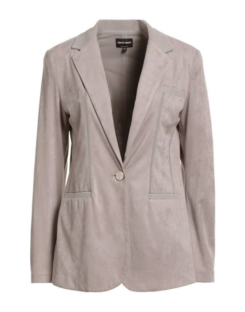 GIORGIO ARMANI Blazer Damen Maulwurfsgrau von GIORGIO ARMANI