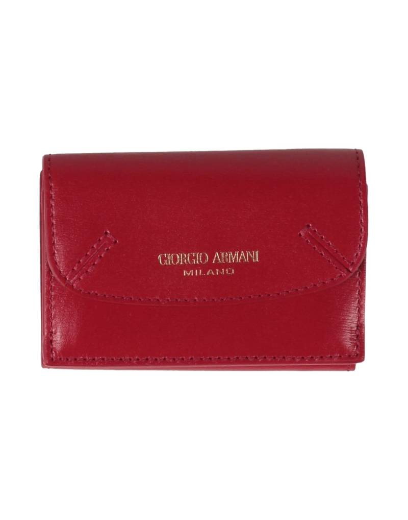 GIORGIO ARMANI Brieftasche Damen Rot von GIORGIO ARMANI
