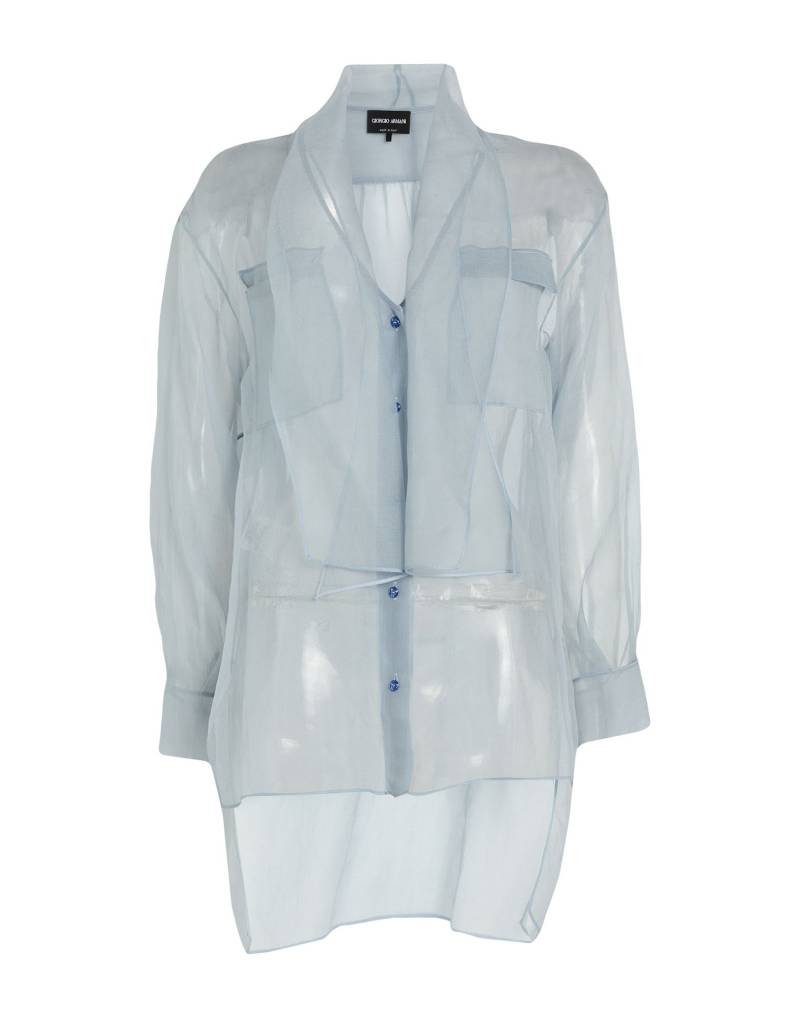 GIORGIO ARMANI Hemd Damen Grau von GIORGIO ARMANI