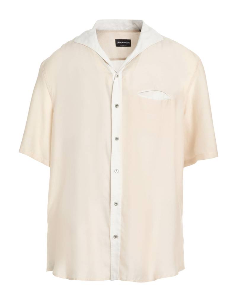 GIORGIO ARMANI Hemd Herren Beige von GIORGIO ARMANI