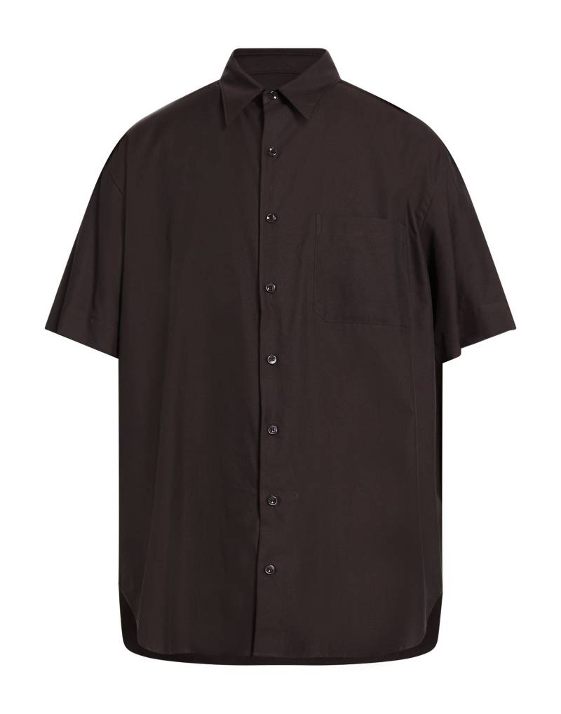 GIORGIO ARMANI Hemd Herren Dunkelbraun von GIORGIO ARMANI