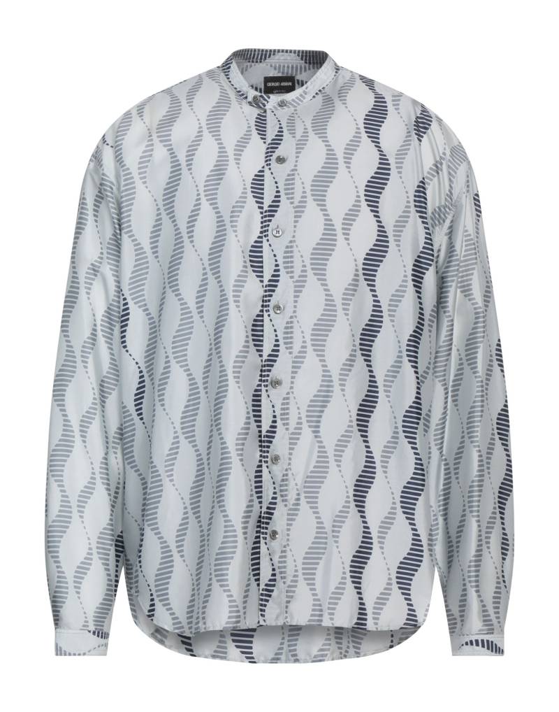 GIORGIO ARMANI Hemd Herren Hellgrau von GIORGIO ARMANI