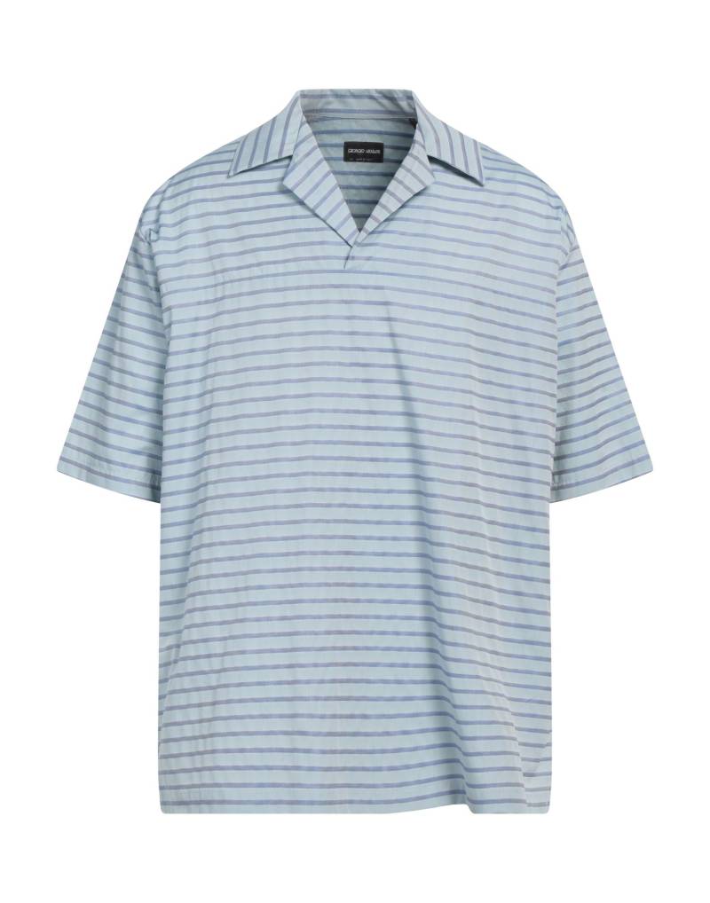 GIORGIO ARMANI Hemd Herren Himmelblau von GIORGIO ARMANI