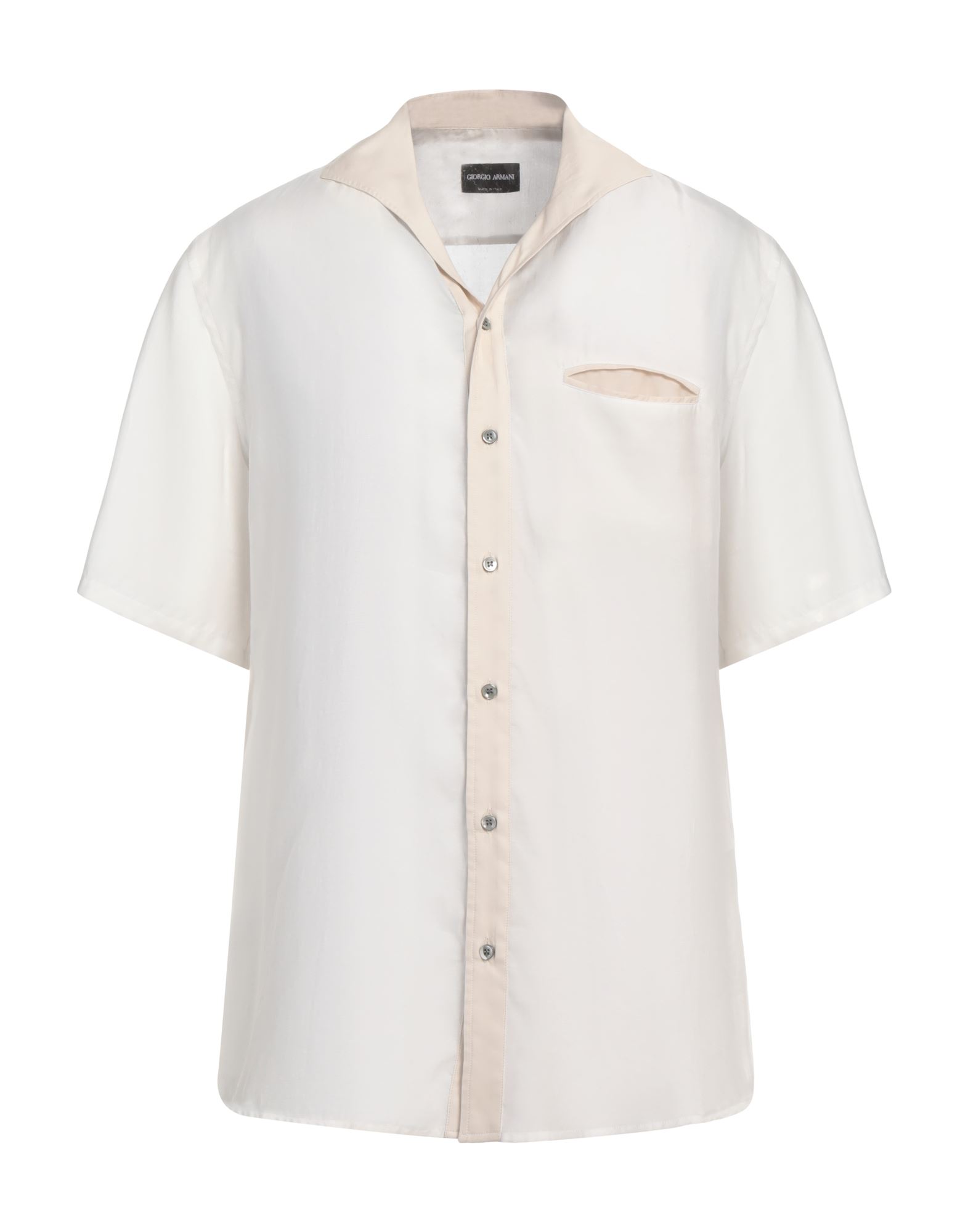 GIORGIO ARMANI Hemd Herren Off white von GIORGIO ARMANI