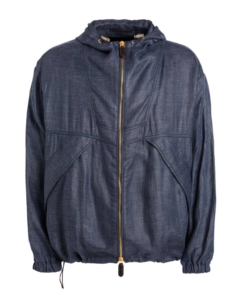 GIORGIO ARMANI Jacke & Anorak Herren Taubenblau von GIORGIO ARMANI