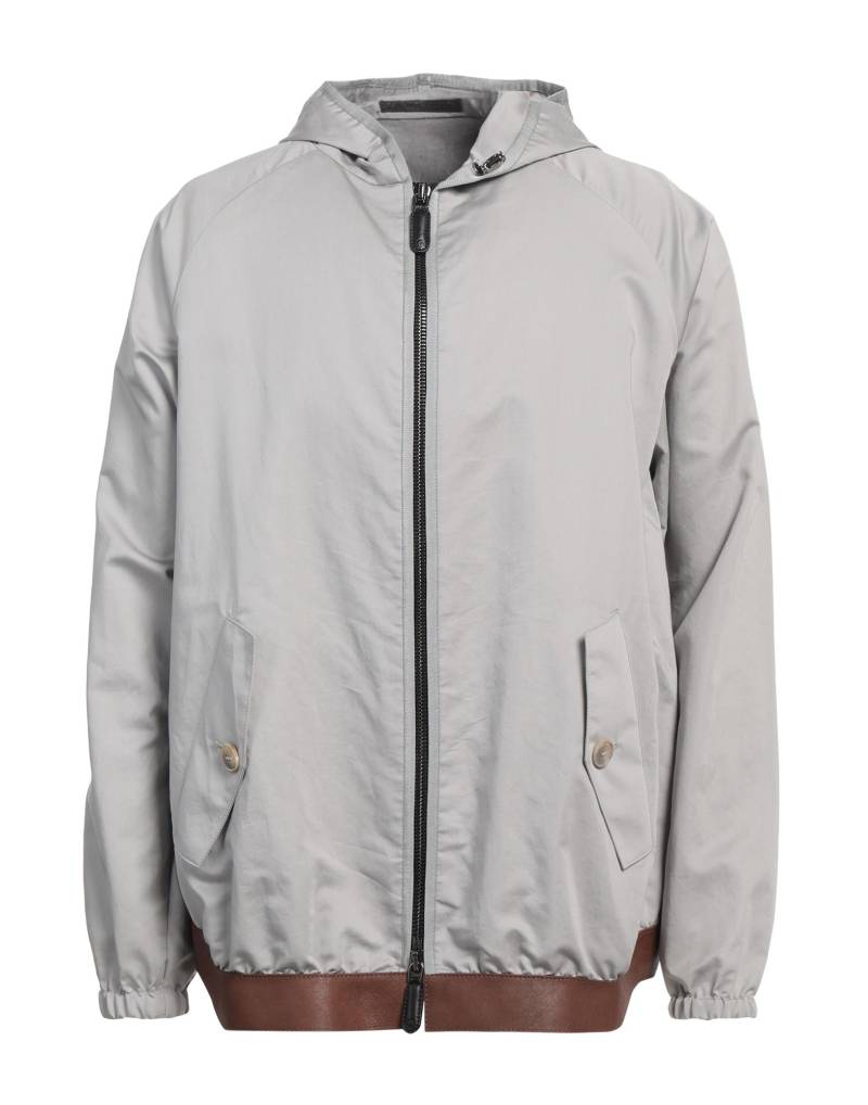 GIORGIO ARMANI Jacke & Anorak Herren Hellgrau von GIORGIO ARMANI