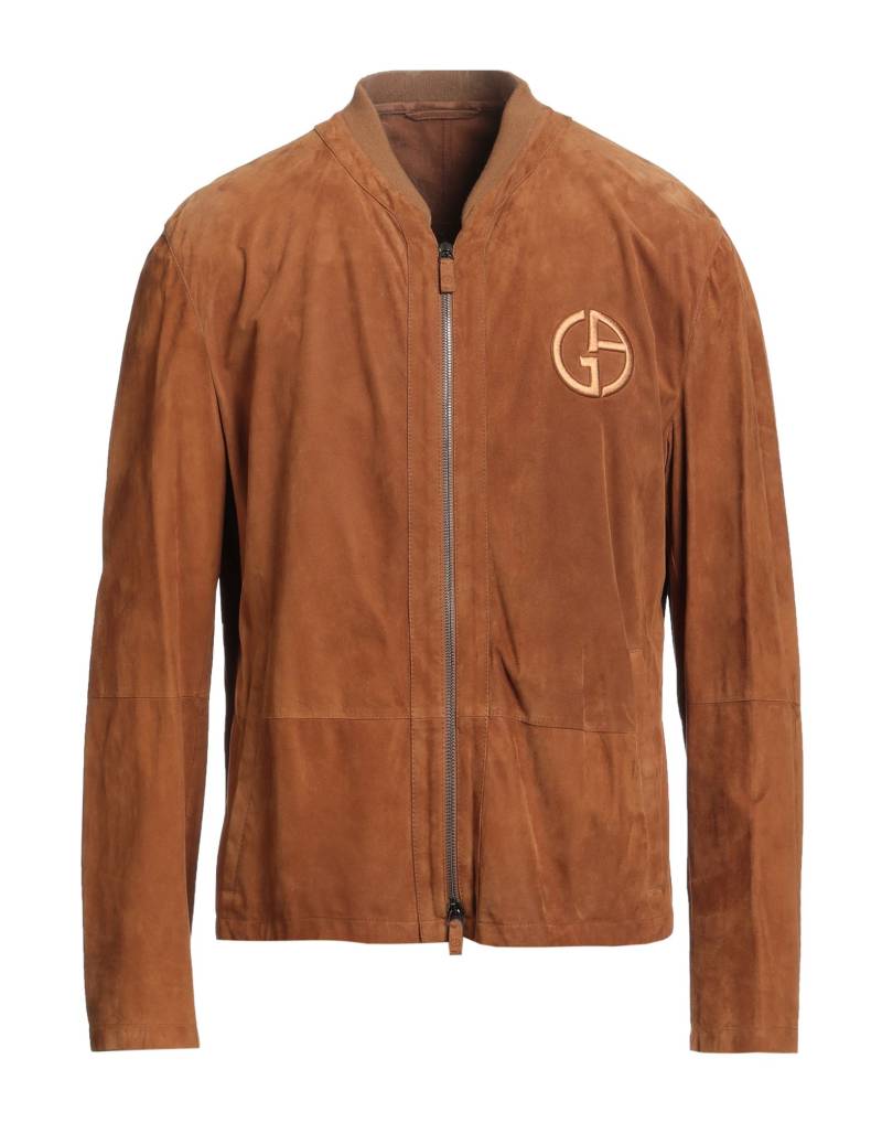 GIORGIO ARMANI Jacke & Anorak Herren Kamel von GIORGIO ARMANI