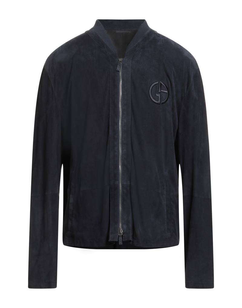 GIORGIO ARMANI Jacke & Anorak Herren Marineblau von GIORGIO ARMANI