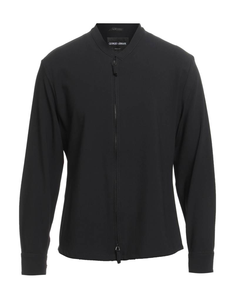 GIORGIO ARMANI Jacke & Anorak Herren Schwarz von GIORGIO ARMANI