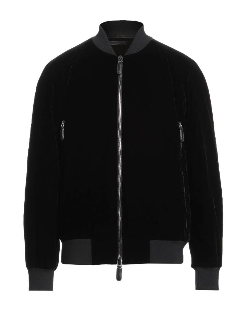 GIORGIO ARMANI Jacke & Anorak Herren Schwarz von GIORGIO ARMANI