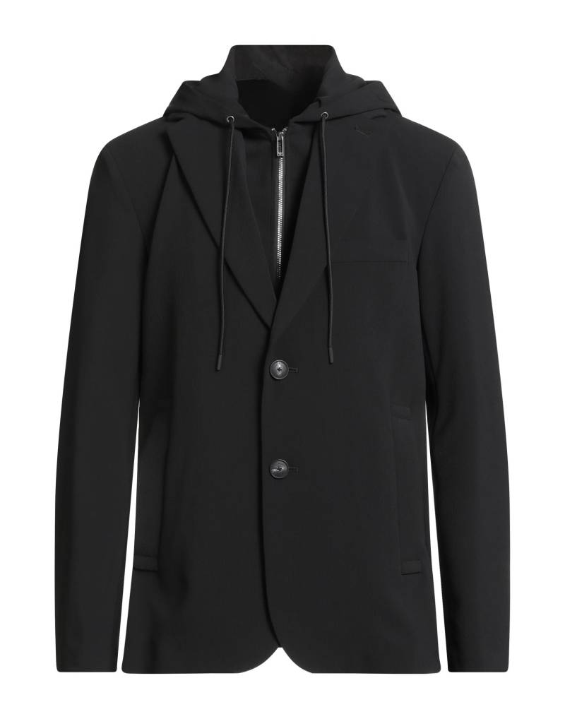 GIORGIO ARMANI Jacke & Anorak Herren Schwarz von GIORGIO ARMANI
