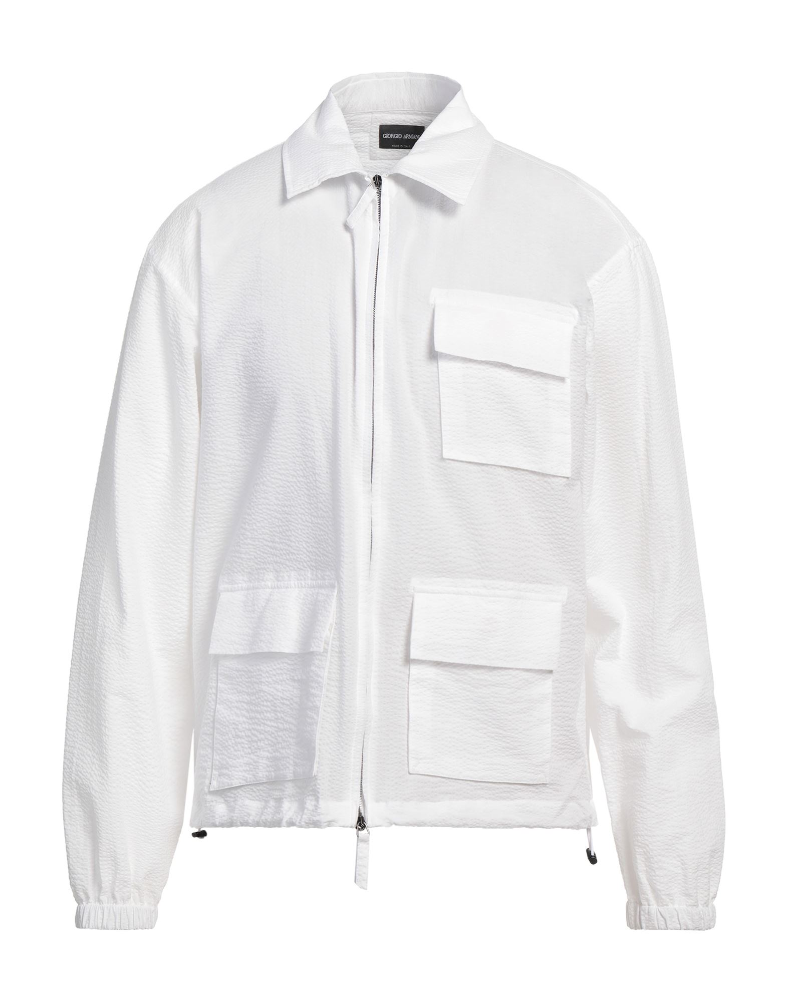 GIORGIO ARMANI Jacke & Anorak Herren Weiß von GIORGIO ARMANI