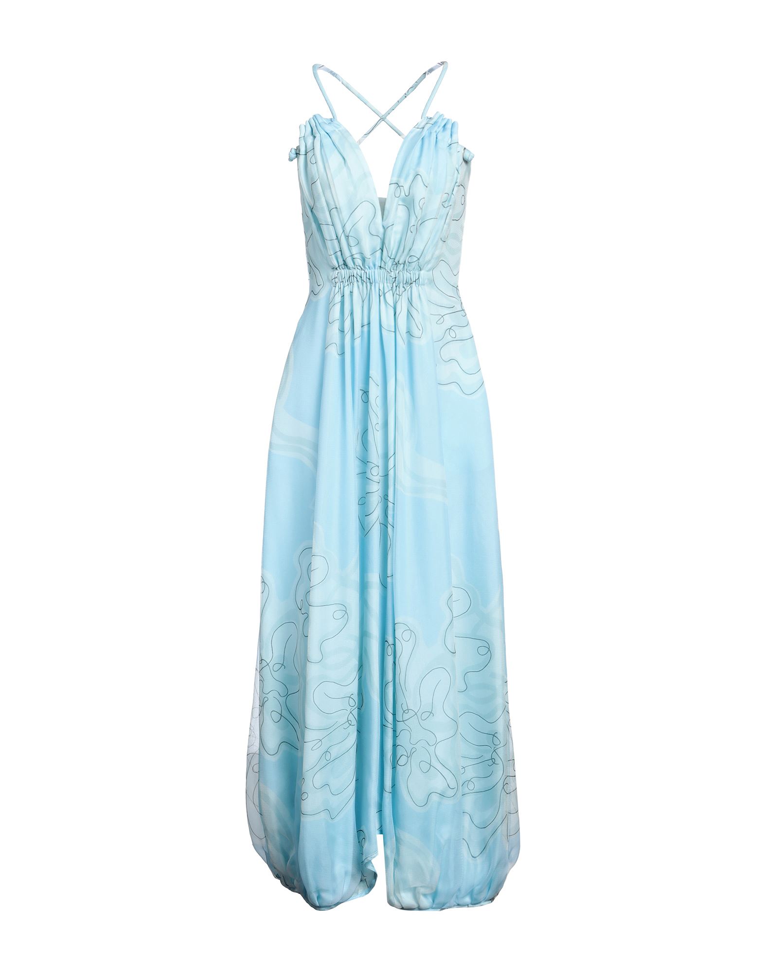 GIORGIO ARMANI Maxi-kleid Damen Himmelblau von GIORGIO ARMANI