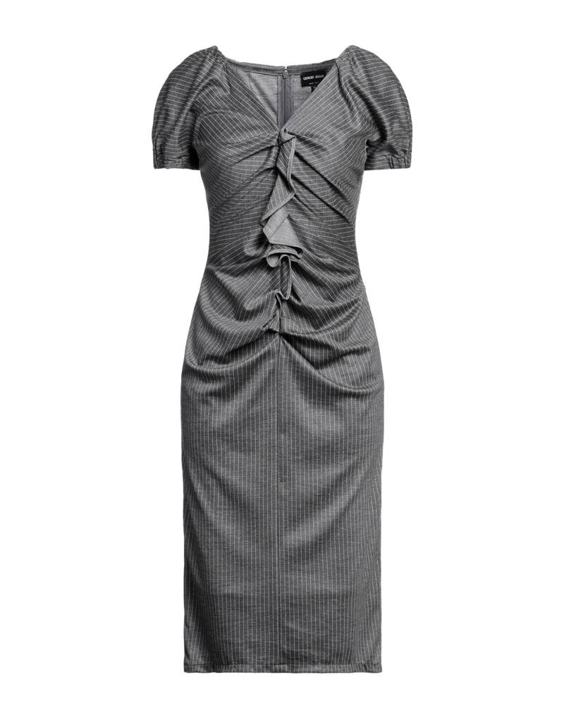 GIORGIO ARMANI Midi-kleid Damen Grau von GIORGIO ARMANI