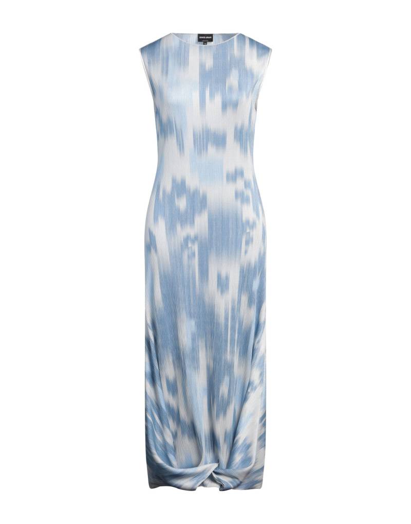 GIORGIO ARMANI Midi-kleid Damen Hellblau von GIORGIO ARMANI