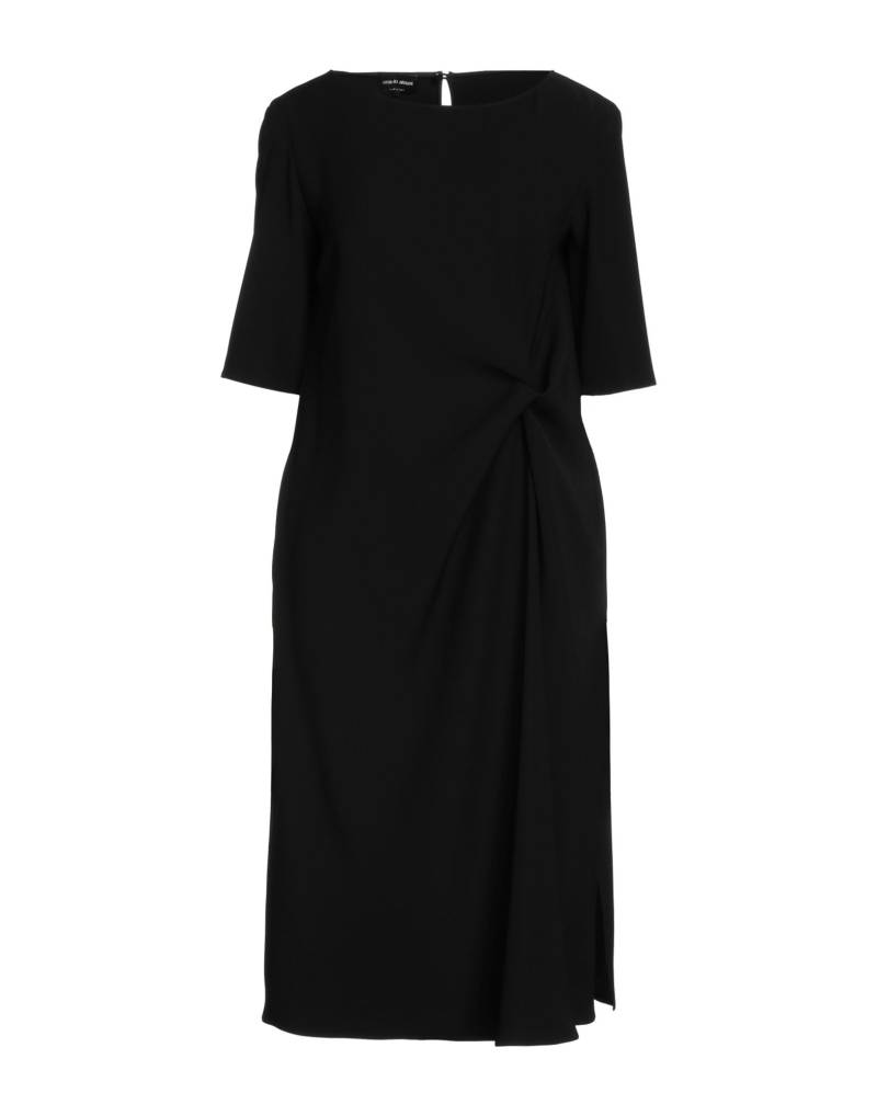 GIORGIO ARMANI Midi-kleid Damen Schwarz von GIORGIO ARMANI