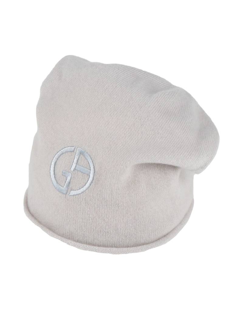 GIORGIO ARMANI Mützen & Hüte Damen Hellgrau von GIORGIO ARMANI