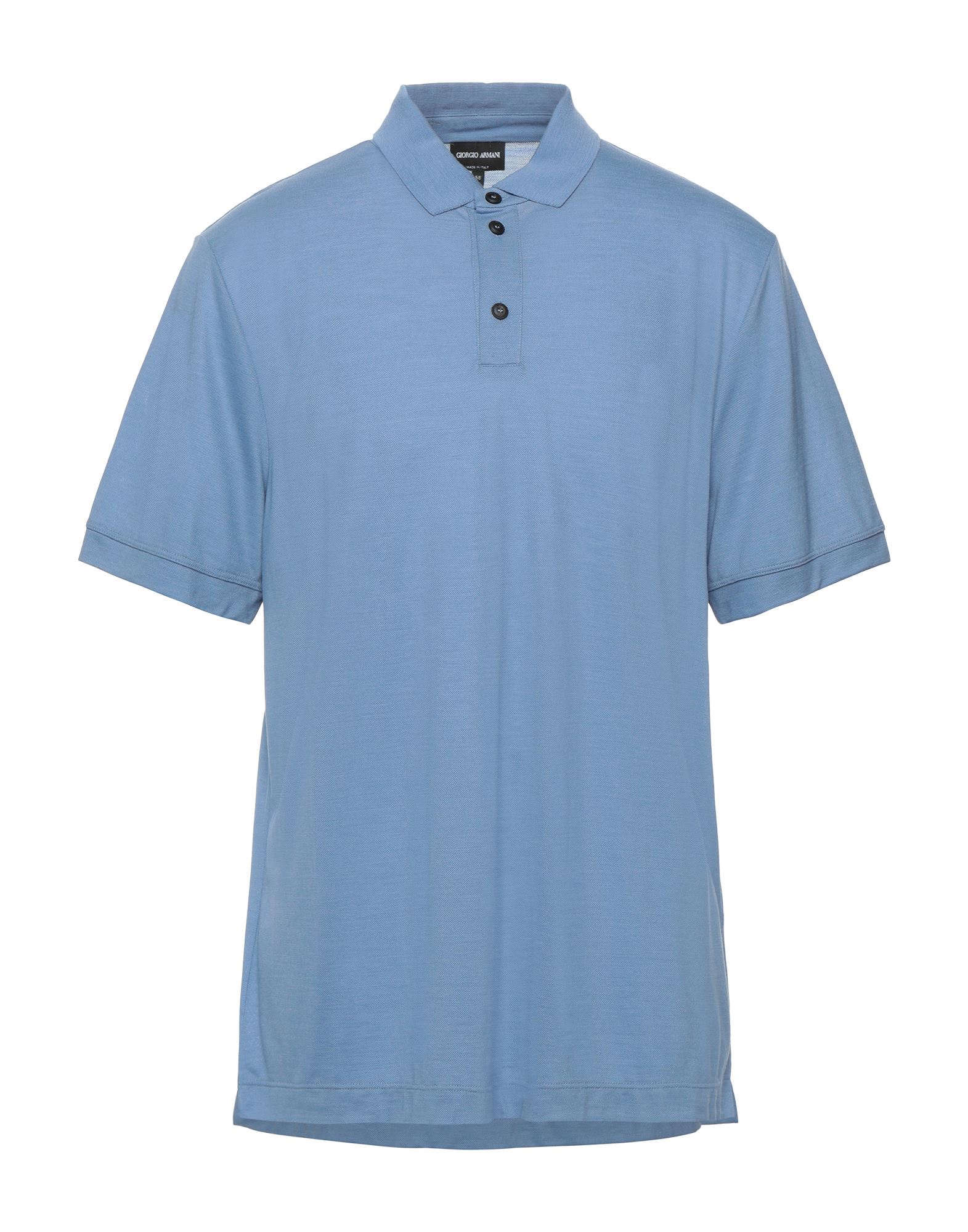 GIORGIO ARMANI Poloshirt Herren Azurblau von GIORGIO ARMANI