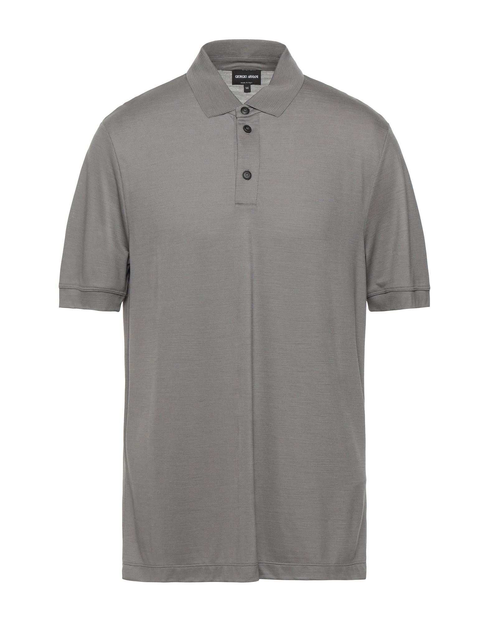 GIORGIO ARMANI Poloshirt Herren Grau von GIORGIO ARMANI