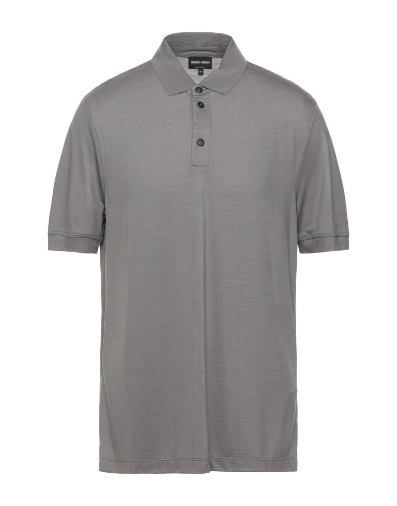 GIORGIO ARMANI Poloshirt Herren Grau von GIORGIO ARMANI