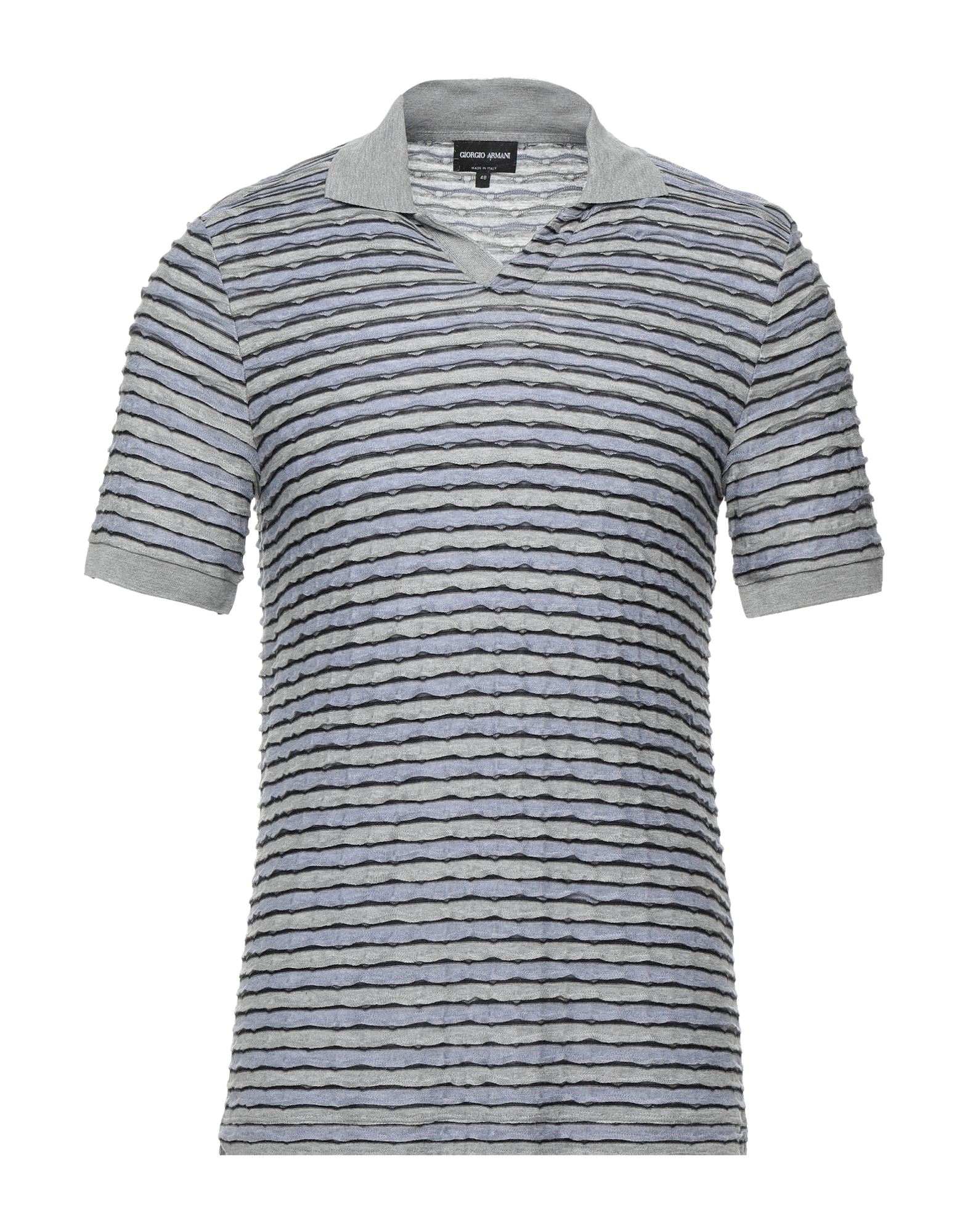 GIORGIO ARMANI Poloshirt Herren Grau von GIORGIO ARMANI