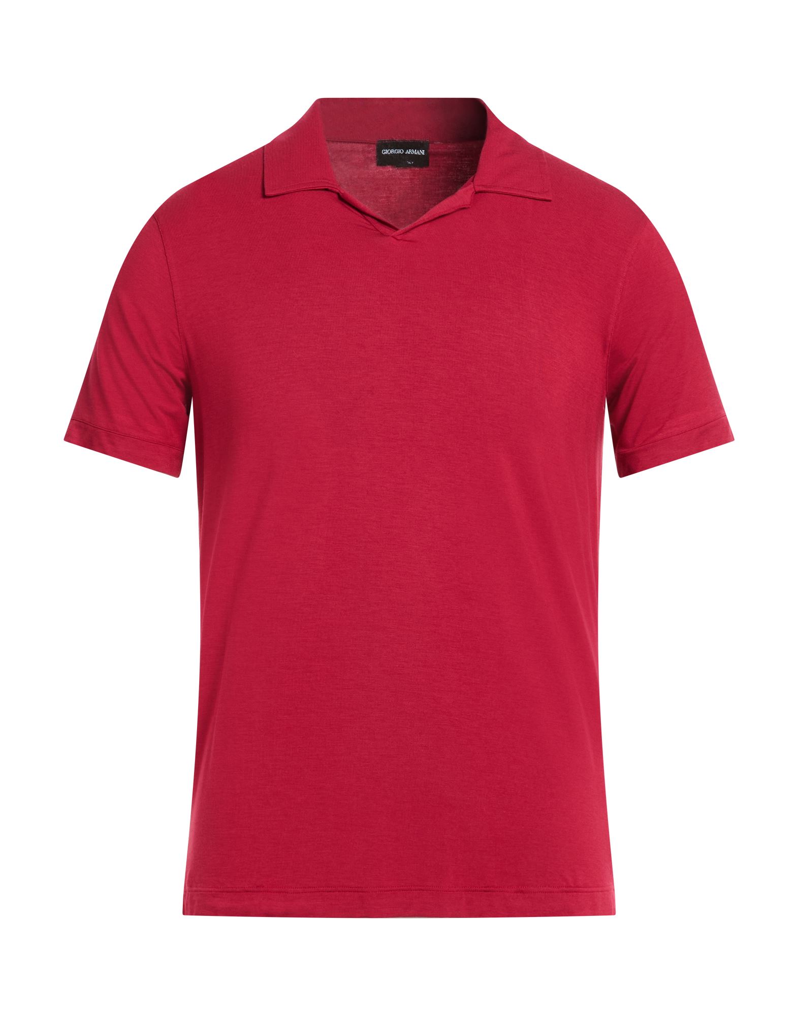GIORGIO ARMANI Poloshirt Herren Rot von GIORGIO ARMANI