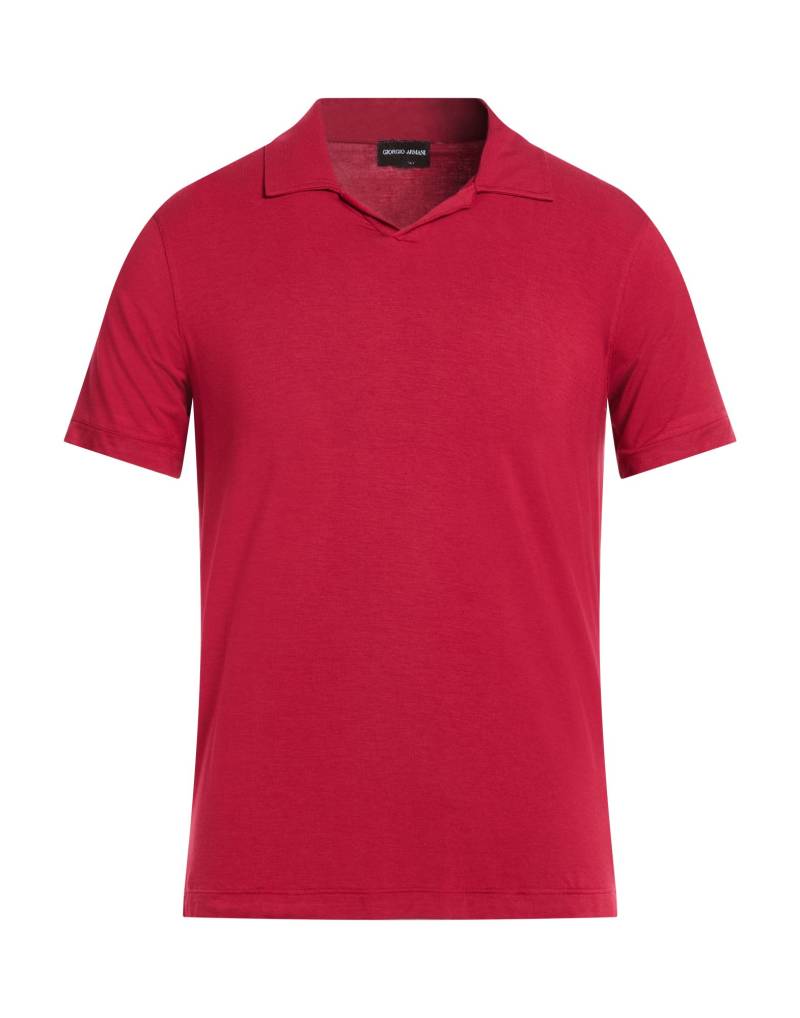 GIORGIO ARMANI Poloshirt Herren Rot von GIORGIO ARMANI