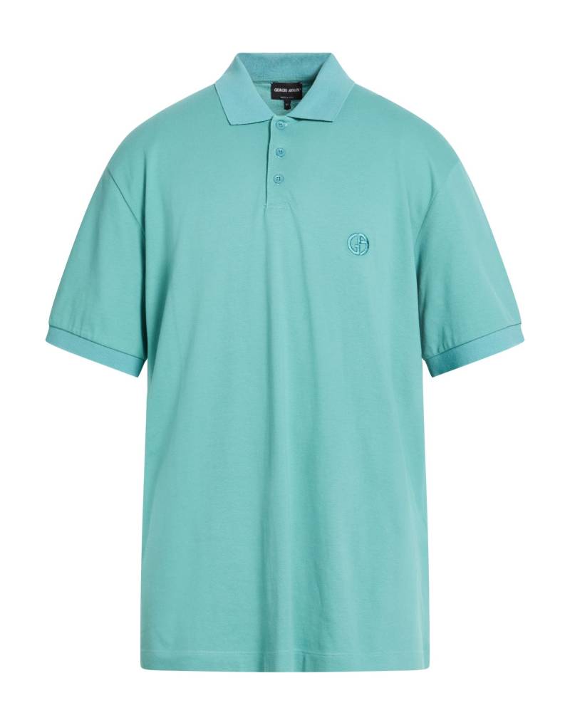 GIORGIO ARMANI Poloshirt Herren Tūrkis von GIORGIO ARMANI