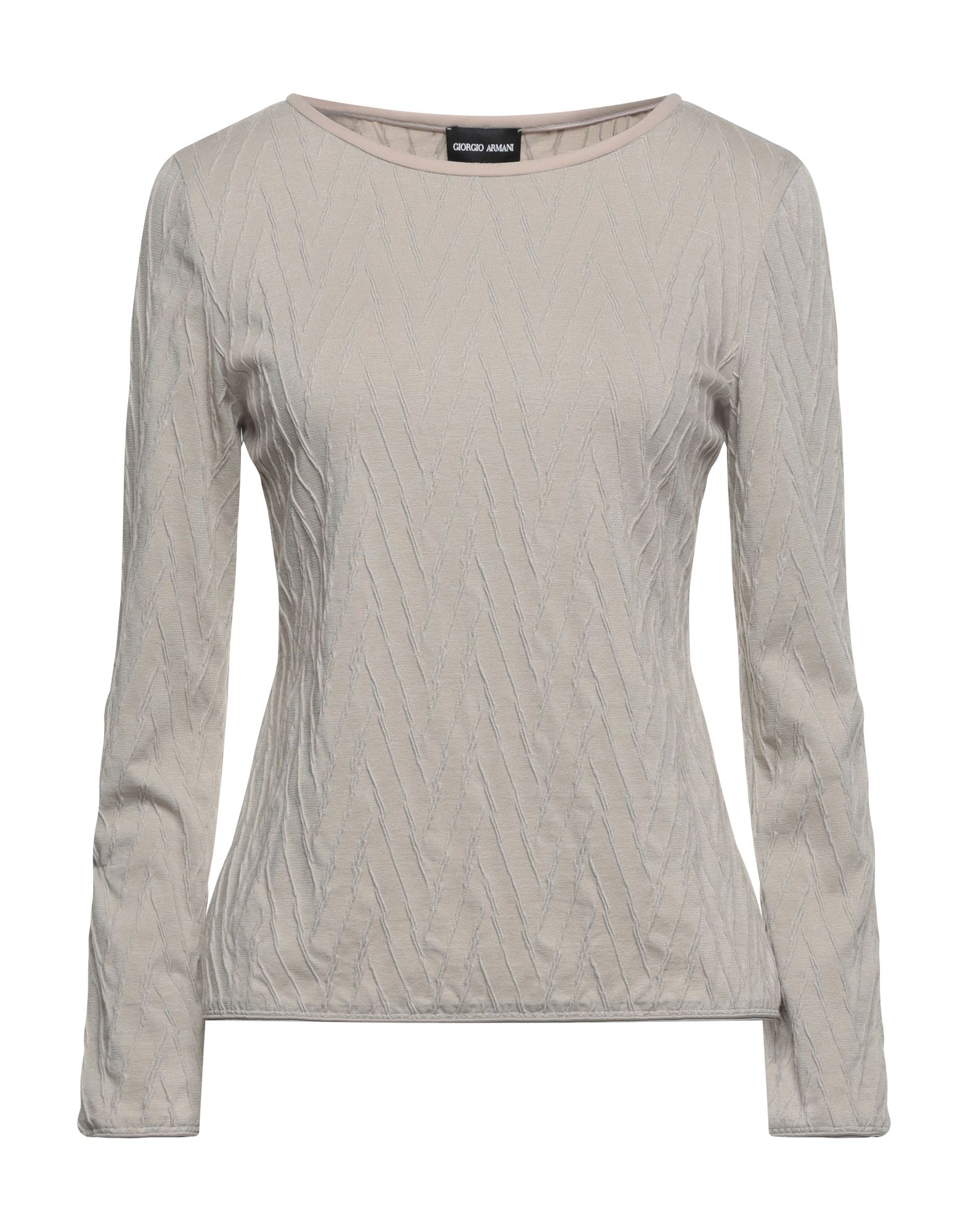 GIORGIO ARMANI Pullover Damen Hellgrau von GIORGIO ARMANI