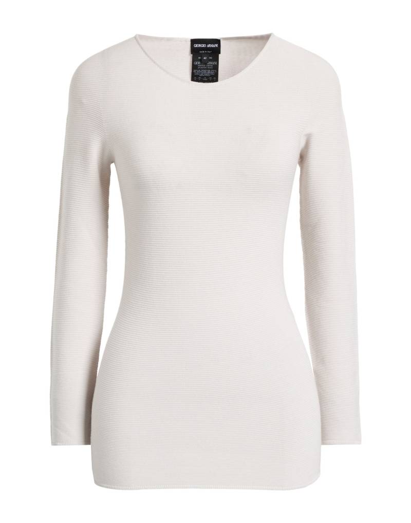 GIORGIO ARMANI Pullover Damen Hellgrau von GIORGIO ARMANI