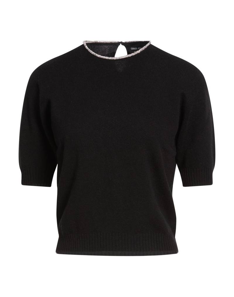 GIORGIO ARMANI Pullover Damen Schwarz von GIORGIO ARMANI