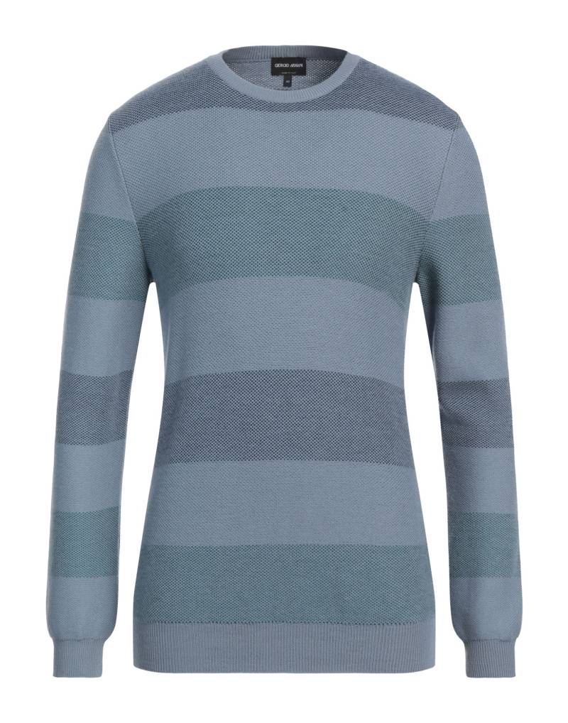 GIORGIO ARMANI Pullover Herren Blaugrau von GIORGIO ARMANI