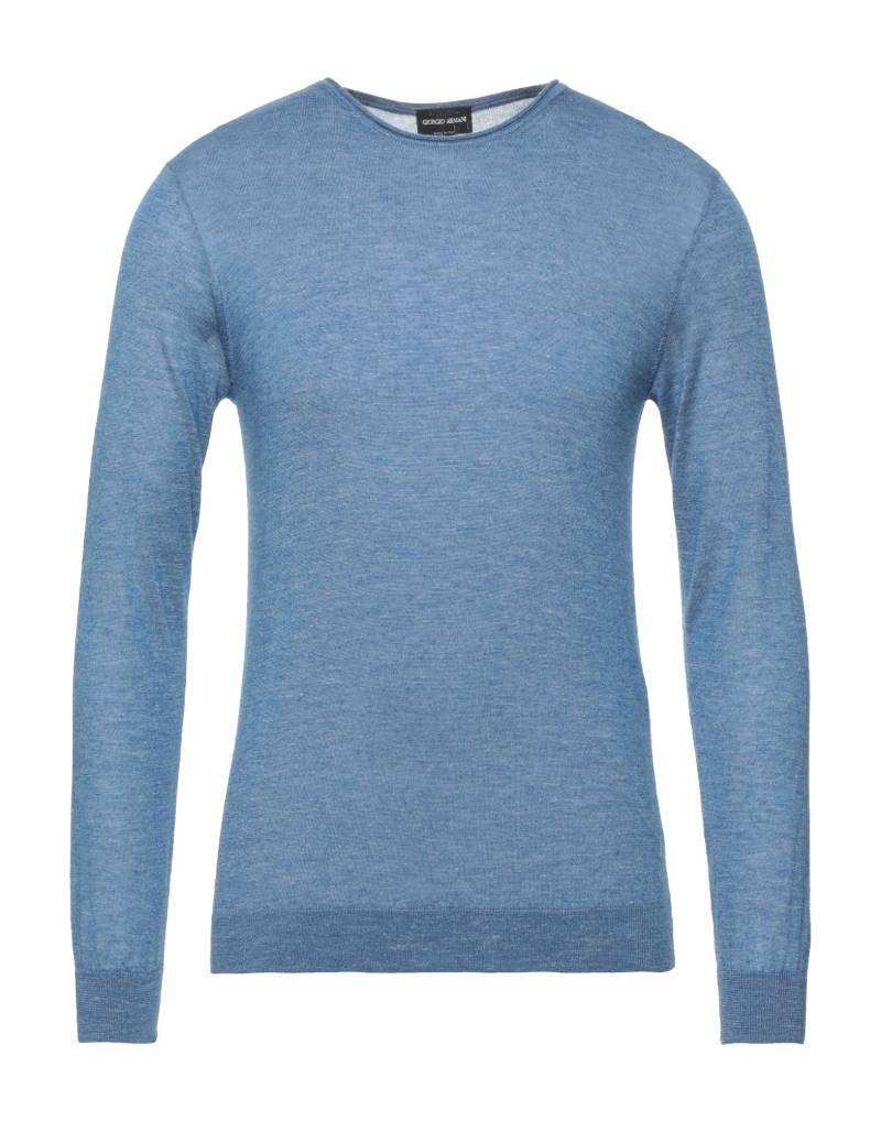 GIORGIO ARMANI Pullover Herren Blaugrau von GIORGIO ARMANI