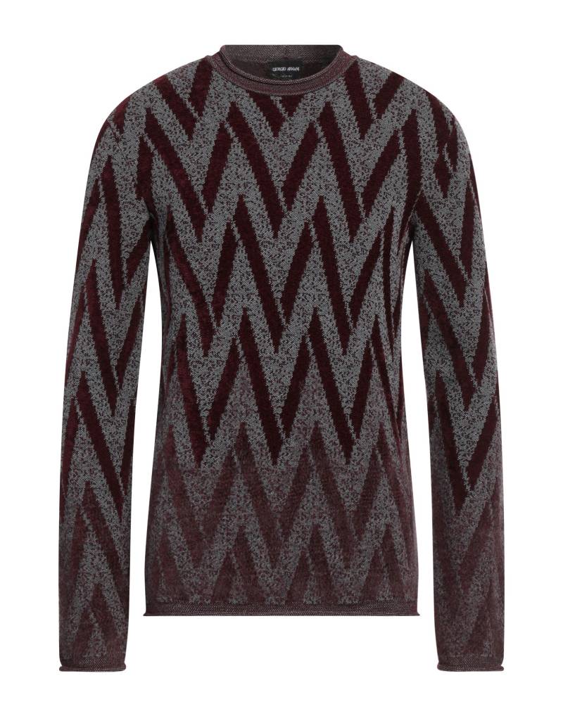 GIORGIO ARMANI Pullover Herren Bordeaux von GIORGIO ARMANI