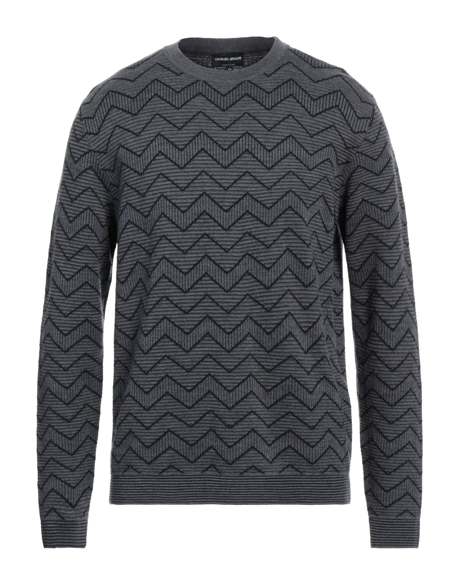 GIORGIO ARMANI Pullover Herren Grau von GIORGIO ARMANI