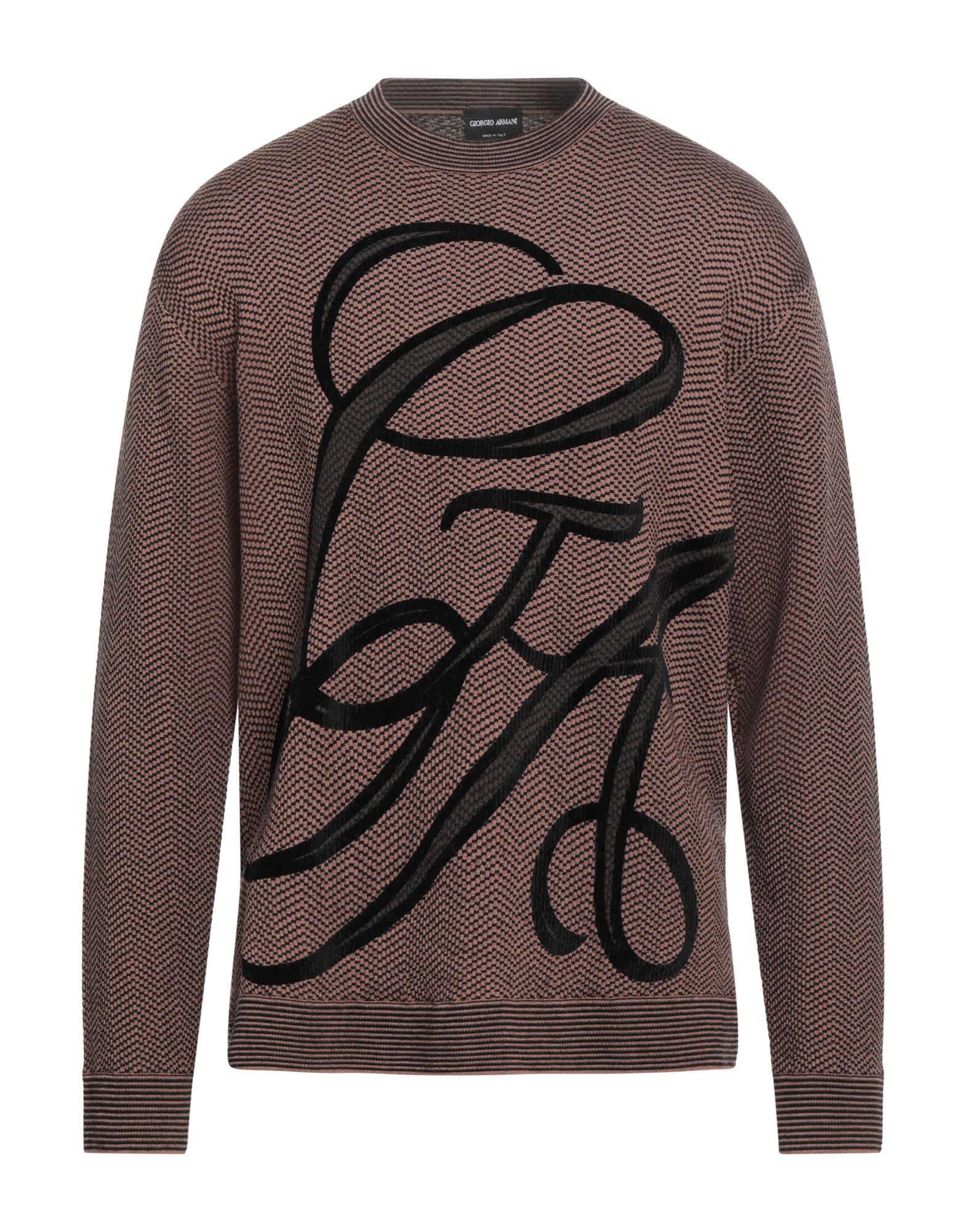 GIORGIO ARMANI Pullover Herren Hellbraun von GIORGIO ARMANI