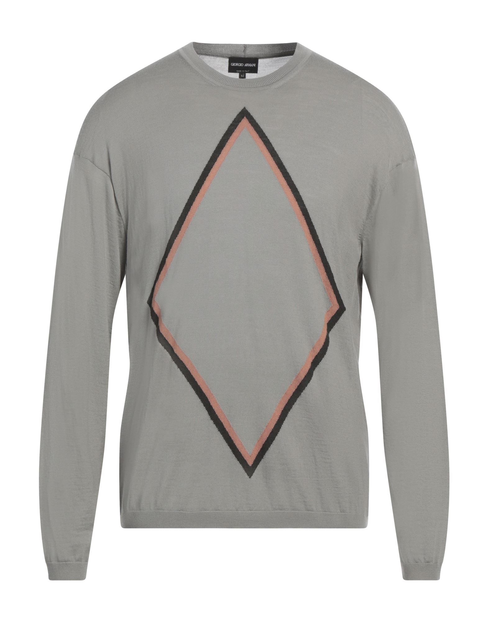 GIORGIO ARMANI Pullover Herren Hellgrau von GIORGIO ARMANI