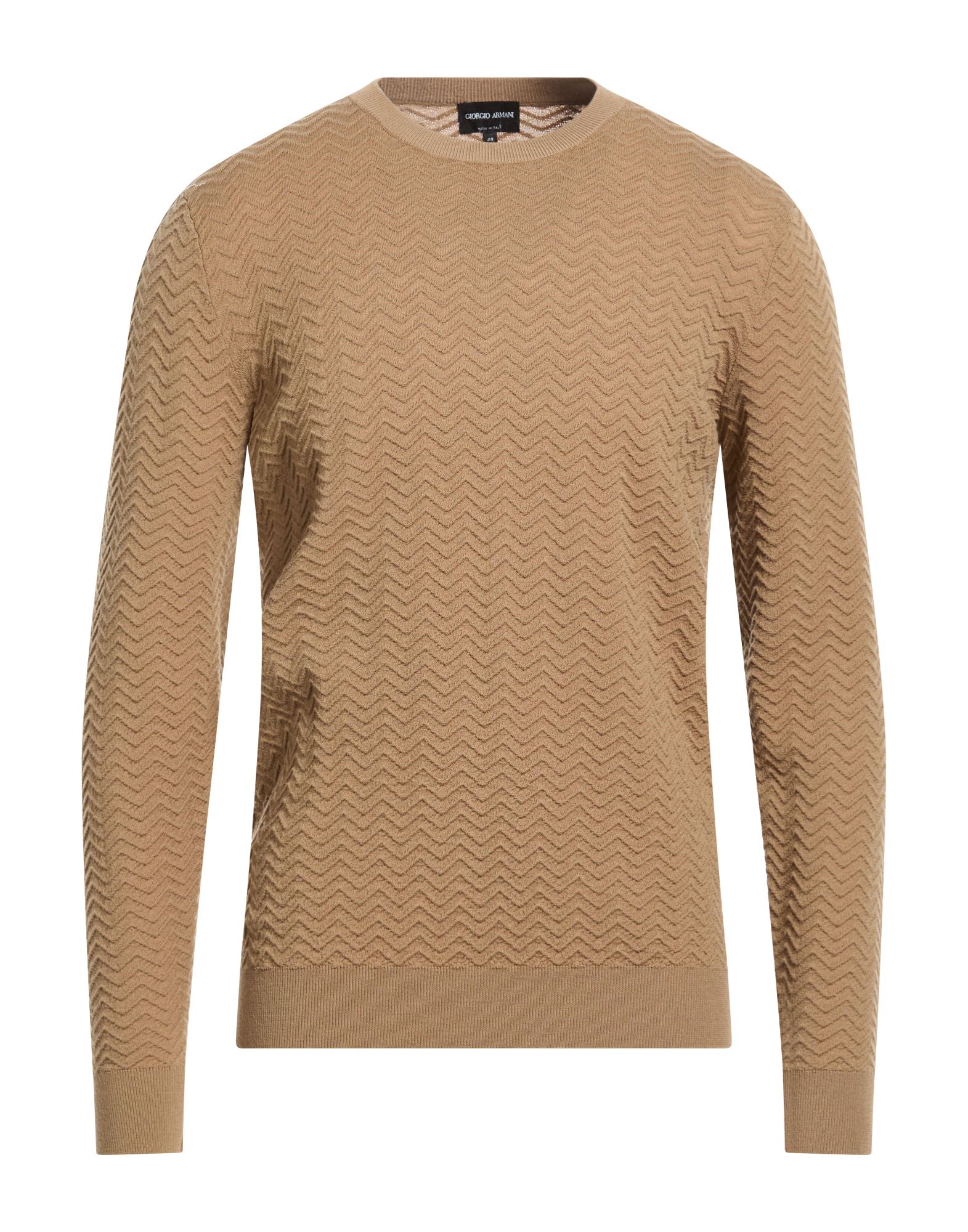 GIORGIO ARMANI Pullover Herren Kamel von GIORGIO ARMANI