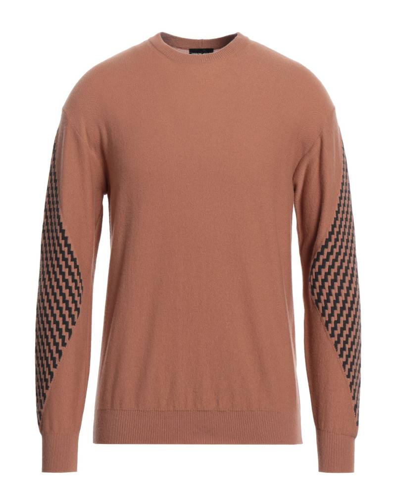 GIORGIO ARMANI Pullover Herren Kamel von GIORGIO ARMANI