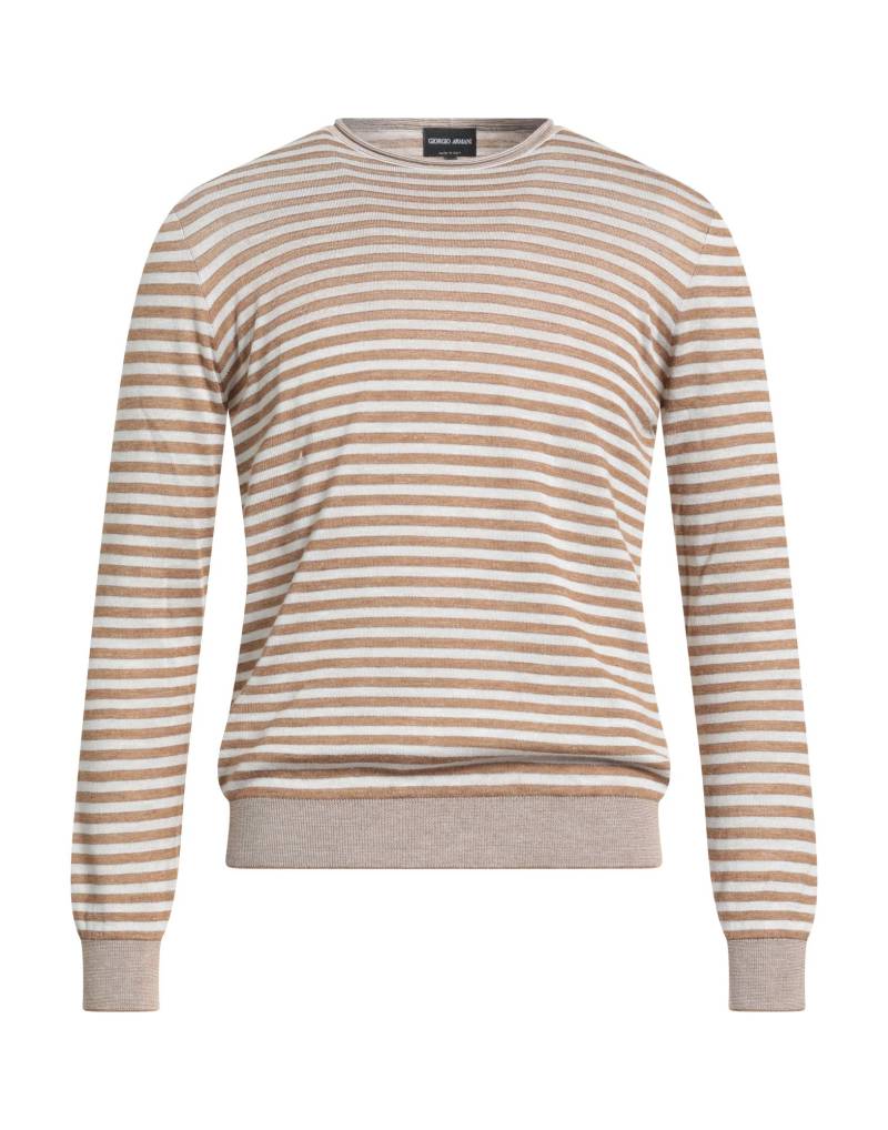 GIORGIO ARMANI Pullover Herren Kamel von GIORGIO ARMANI